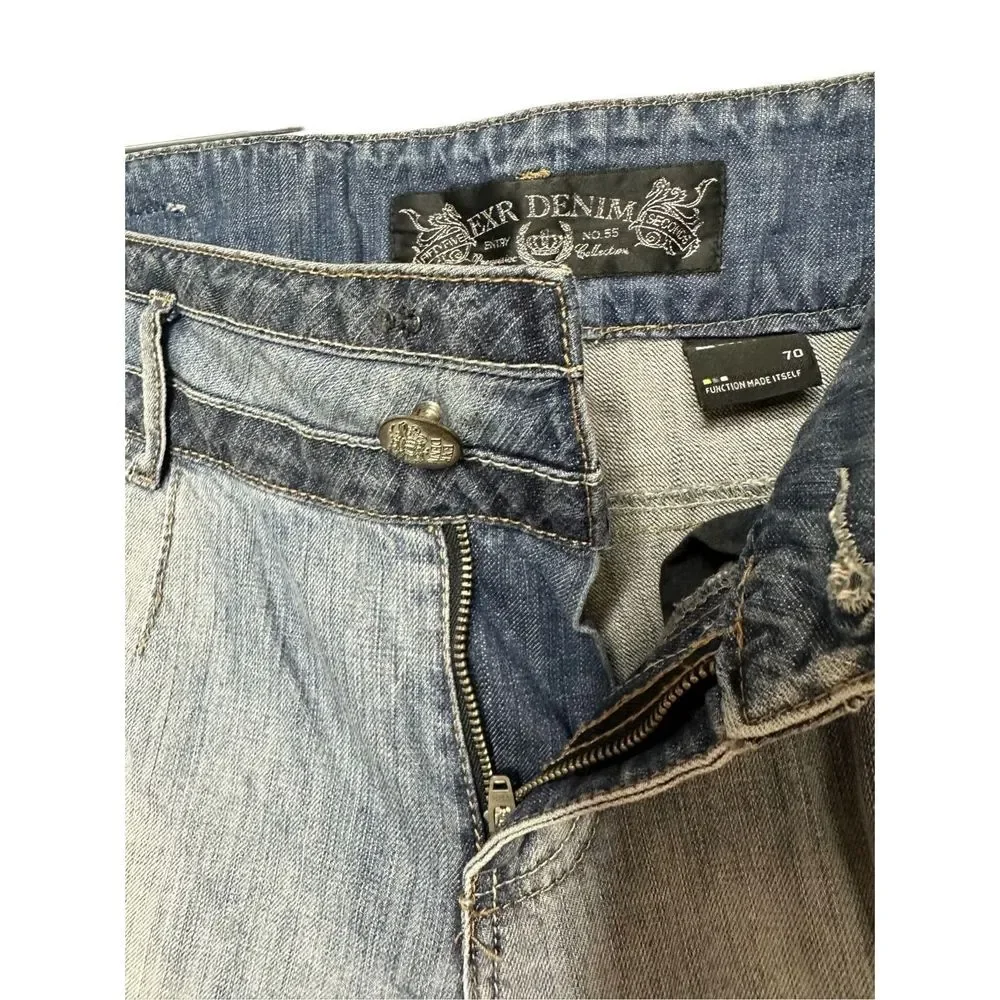 EXR Collection Progressive Rare Blue‎ Jeans Size Korea 70 US 10 Women's